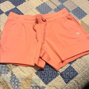 Nicole Miller Sport Peach Athletic Shorts